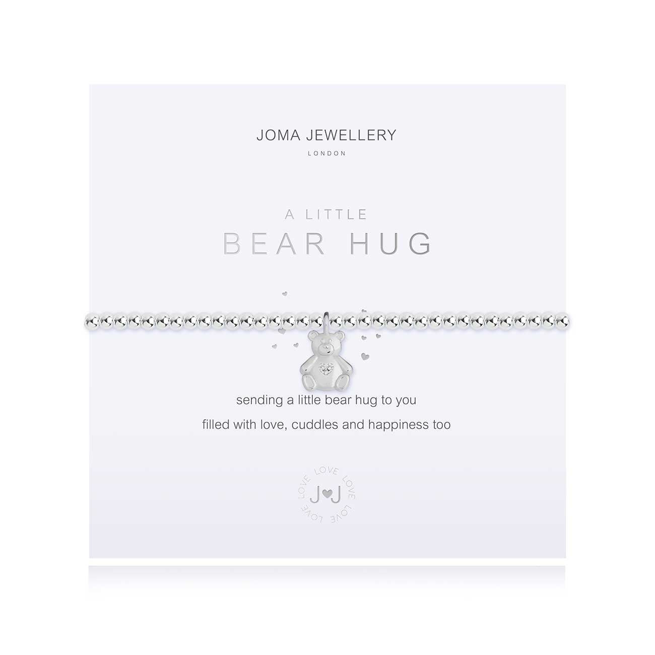 A little bear hug stretch bracelet