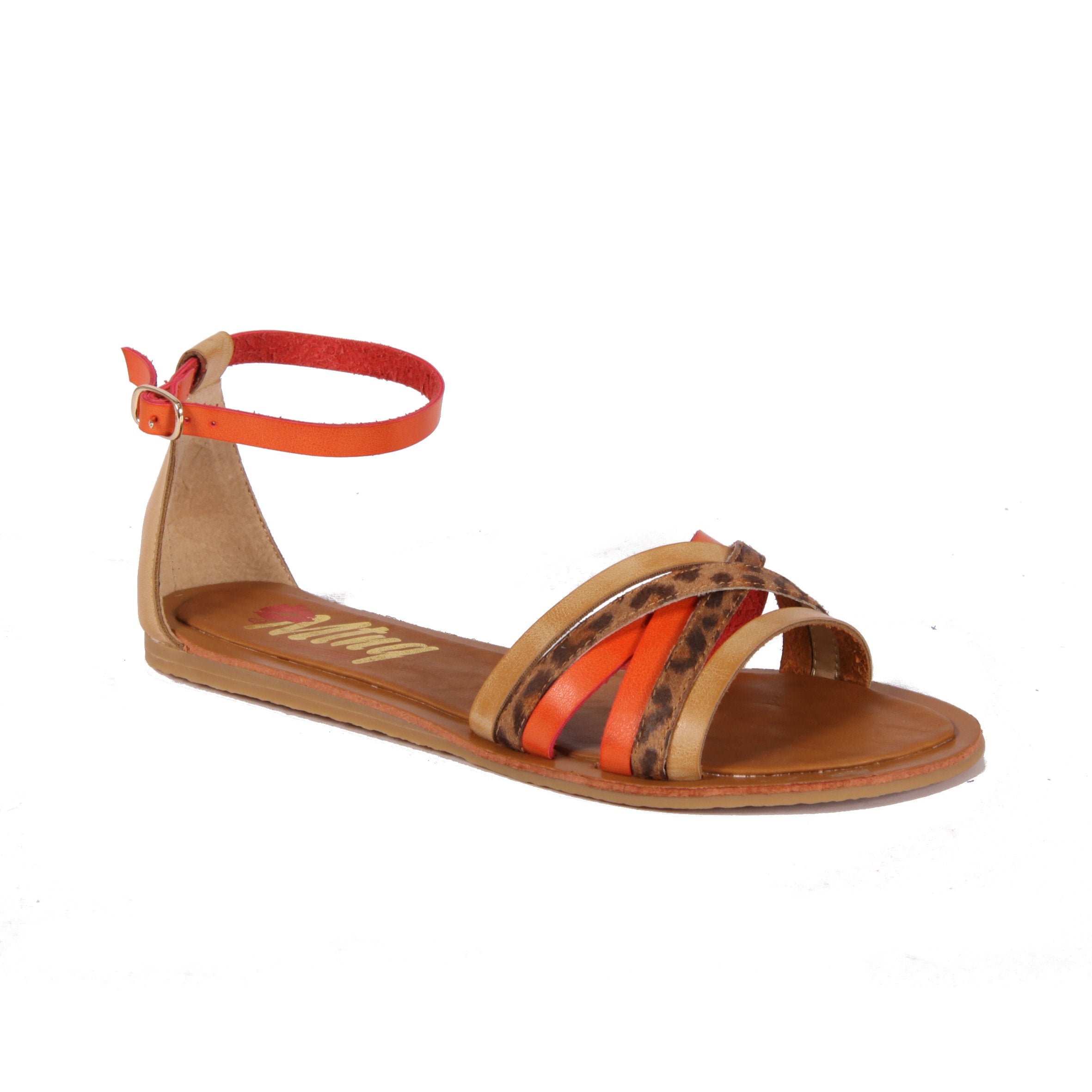 MNTG Vache Tiger Print Sandals - elevate your sole