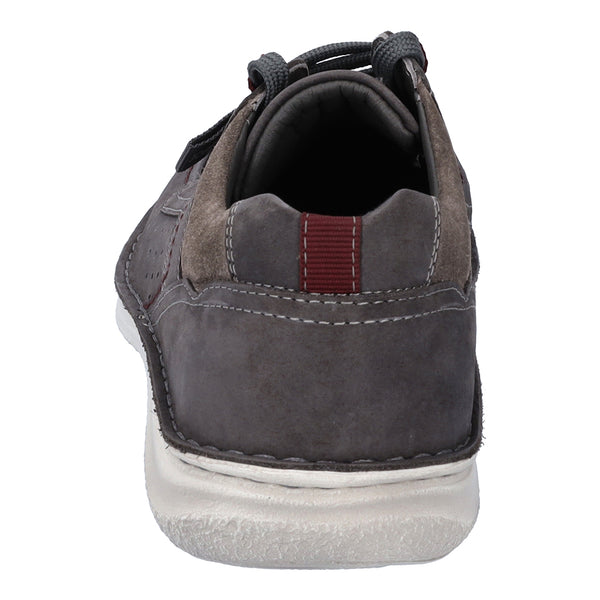 Josef Seibel Anvers 91 Mens Granit Combi Leather Lace Up Shoes