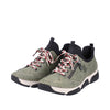 Rieker 45973-54 Ladies Olive Green Lace Up Trainers