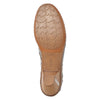 Rieker 46778-13 Ladies Blue Heeled Leather Sandals