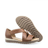 Gabor 22.711.55 Peanut Brown Leather Slip On Sandals - elevate your sole