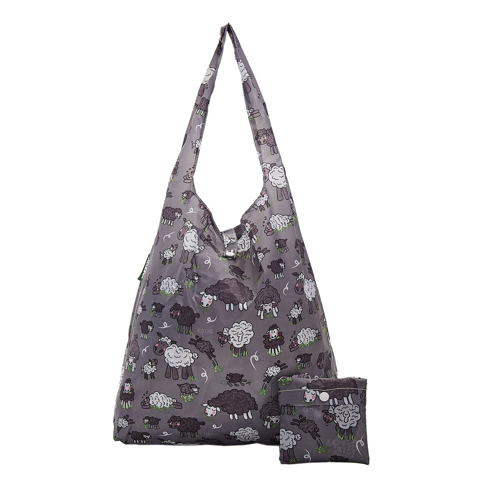 Eco Chic A28 Sheep Grey Recycled Plastic Shopper