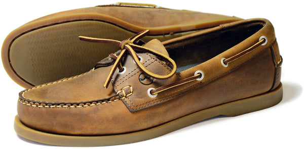 Orca Bay Creek Mens Sand Nubuck Leather Deck Shoes - elevate your sole