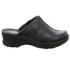 Josef Seibel Catalonia 48 Black Leather Mules - elevate your sole