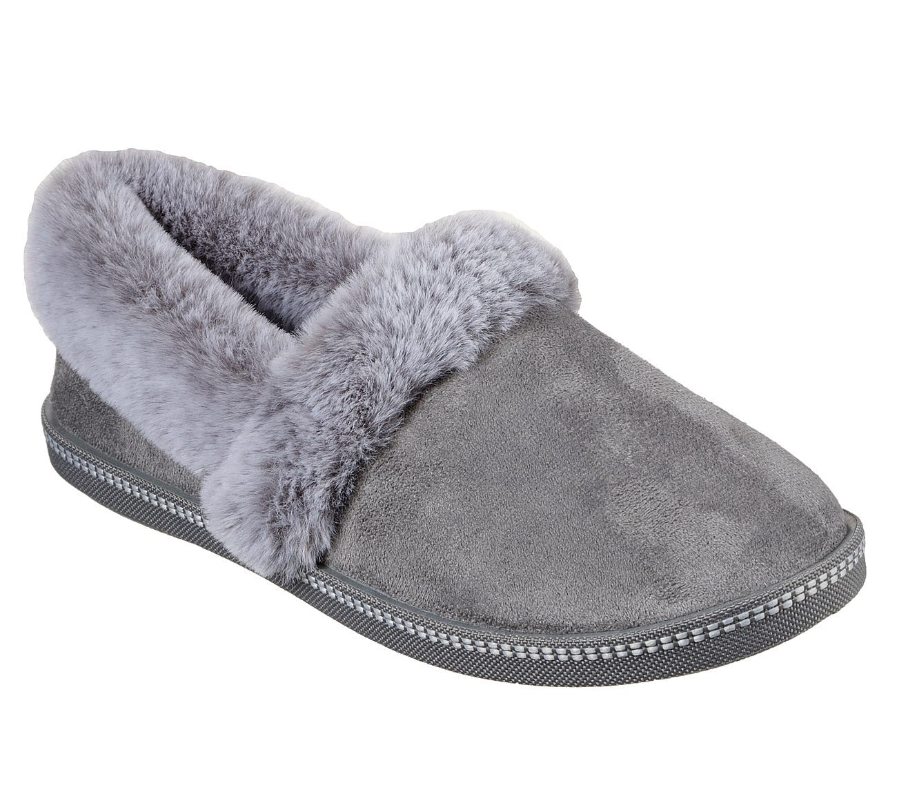 Skechers 32777 Cozy Campfire Team Toasty Ladies Charcoal Slippers