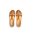 Pikolinos P.Vallarta 655-0843C1 Ladies Brandy Leather Touch Fastening Sandals