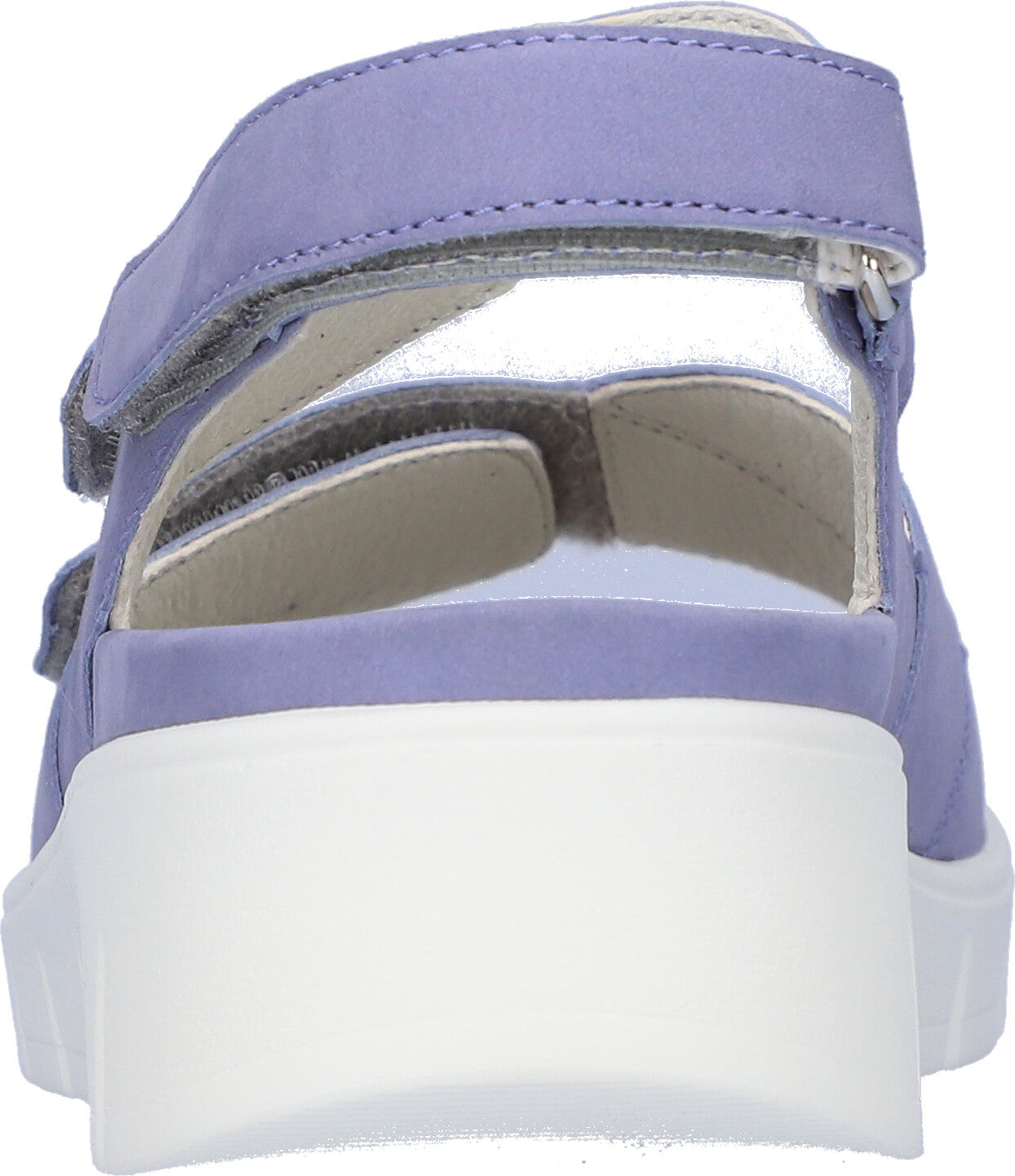 Waldlaufer 658001 191 271 K-Adea Ladies Lavender Nubuck Arch Support Touch Fastening Sandals
