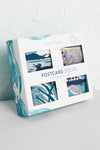 Seasalt Postcard Socks Box 4 Idyllic Isles Mix