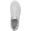 Josef Seibel Caren 01 Ladies White Leather Lace Up Shoes