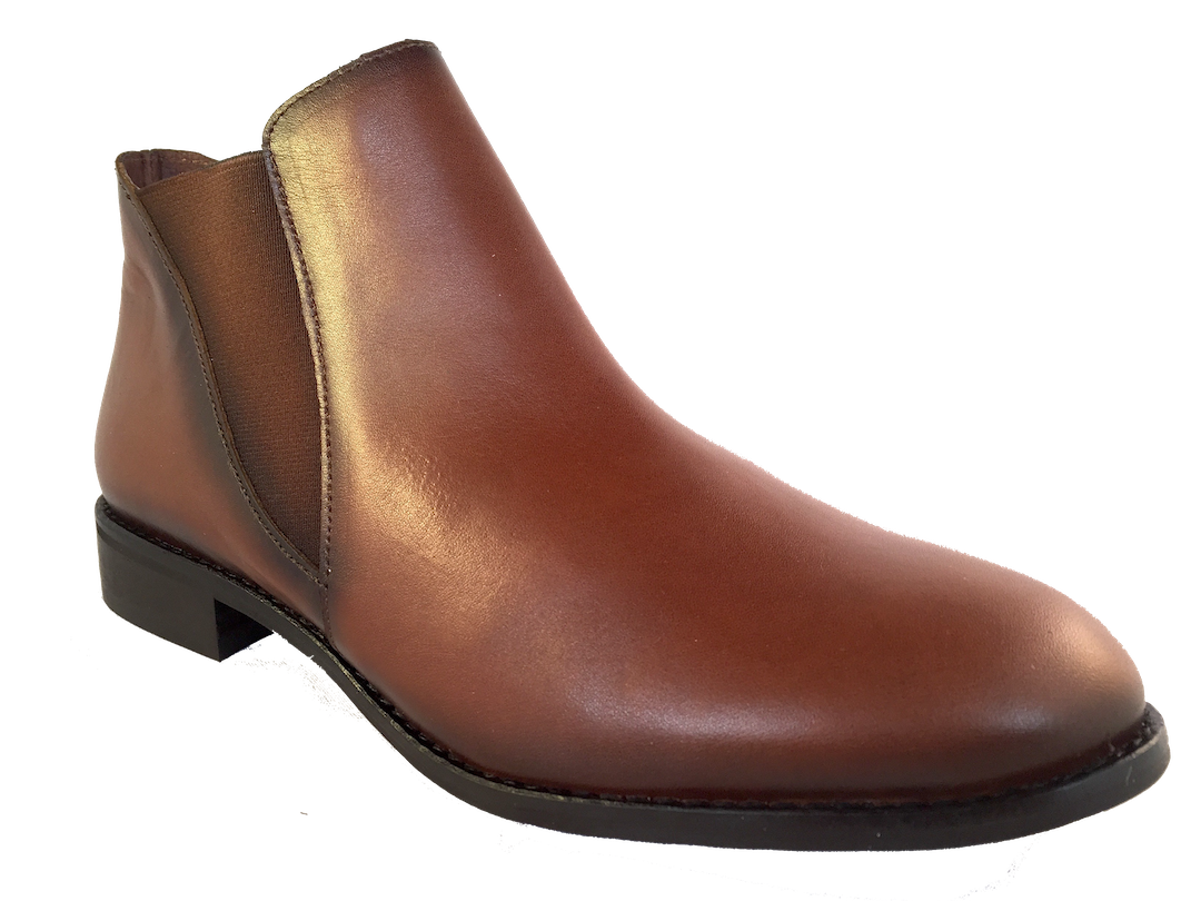 Frank Ladies 1500 Cognac Leather Chelsea Boots - elevate your sole