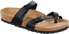 Birkenstock Mayari BFBC 71791 Ladies Black Textile Arch Support Slip On Sandals