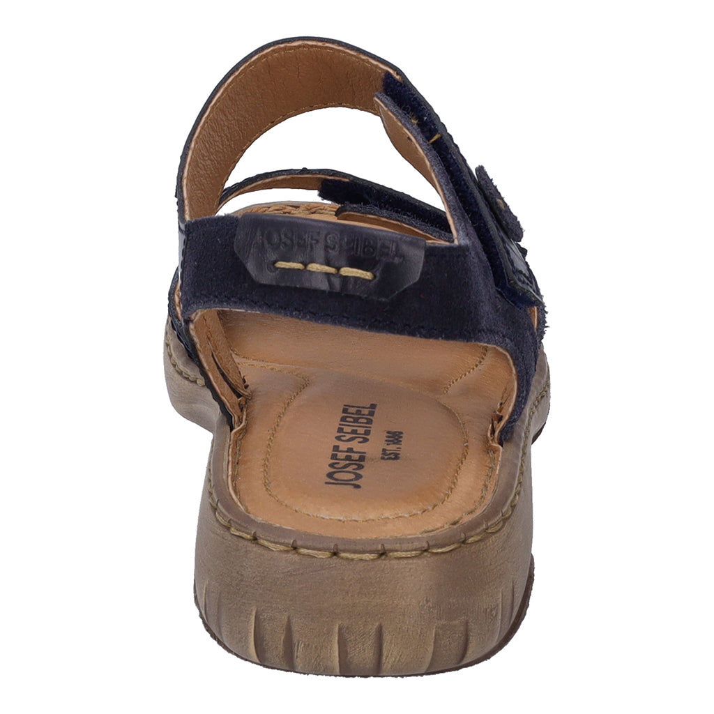 Josef Seibel Debra 58 Ladies Ocean Leather Touch Fastening Sandals