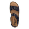 Josef Seibel Debra 58 Ladies Ocean Leather Touch Fastening Sandals