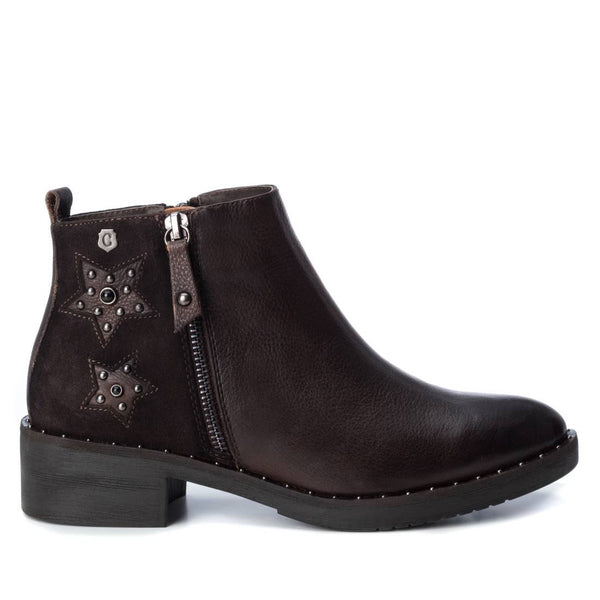 Carmela 66966 Brown Leather Ankle Boots - elevate your sole