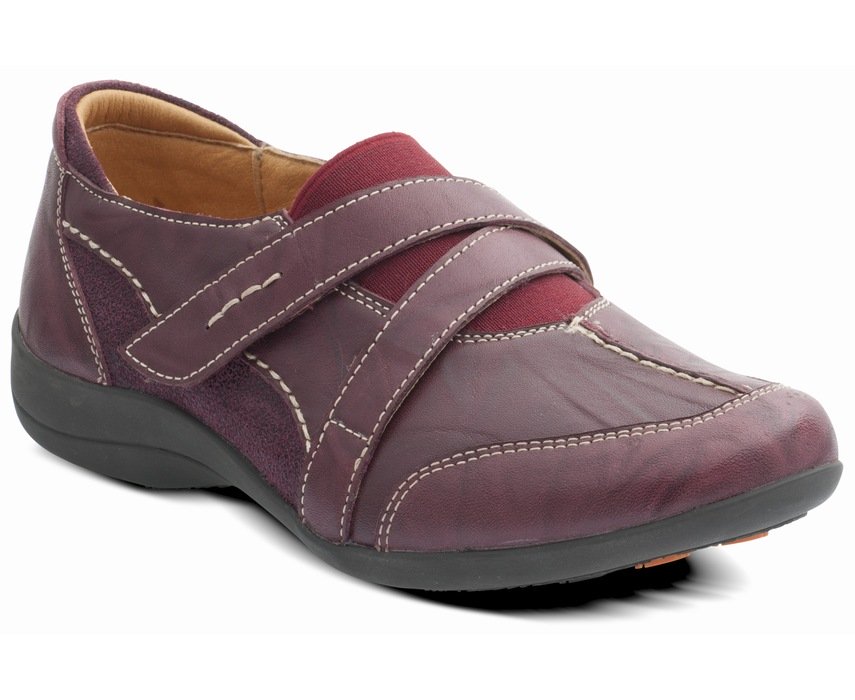 Padders Maple Plum Leather Shoes E Fitting - elevate your sole