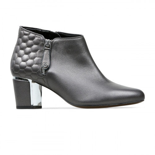 Van Dal Arial lV 3166 Ladies 7201 Metal Leather Heeled Ankle Boot