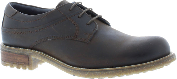Country Jack Thomas 9504 Mens Dark Brown Waxy Leather Shoes - elevate your sole