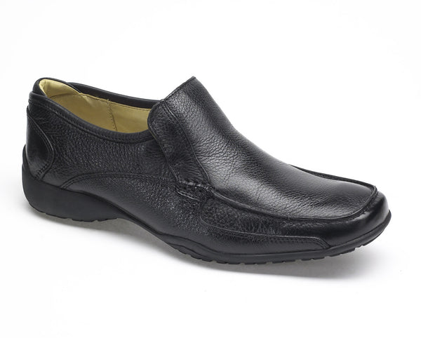 Anatomic Parati Black Leather Men’s Slip On Shoe - elevate your sole