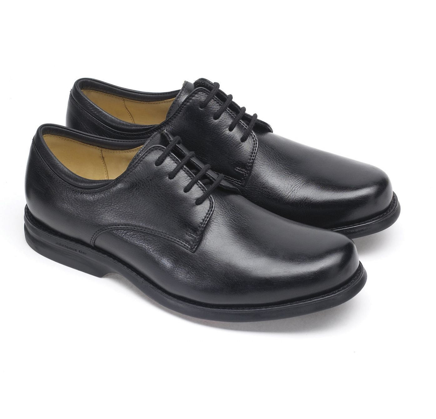 Anatomic Niteroi Mens Black Leather Lace Up Shoes - elevate your sole