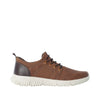 Rieker B7588-24 Mens Brown Synthetic Elasticated Trainers