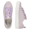 Remonte D0900-30 Ladies Lilac Leather Lace Up Trainers