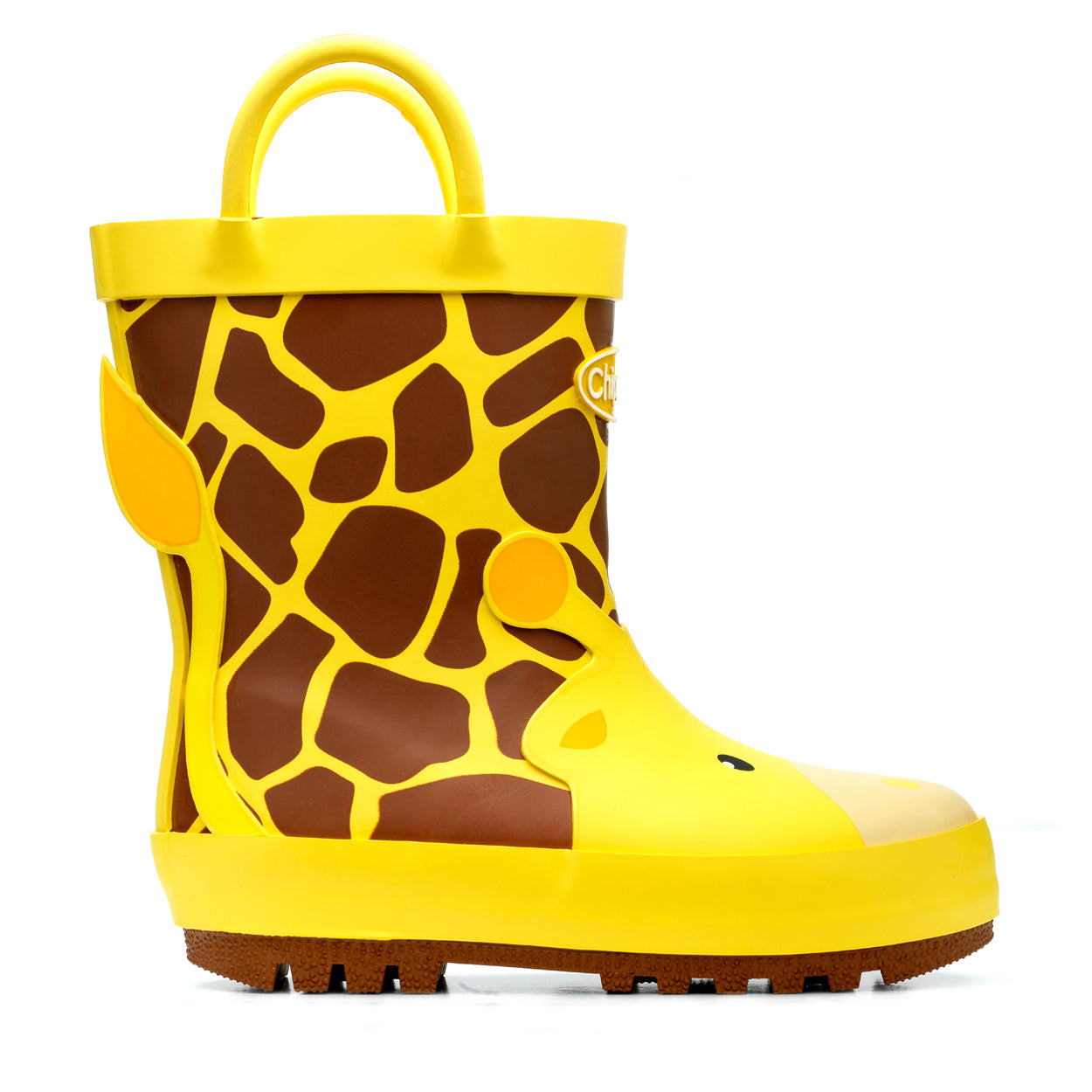 Chipmunk Gabe Yellow Giraffe Wellies