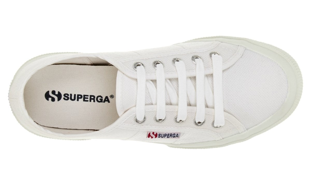 Superga 2750 Cotu Classic White Trainers - elevate your sole