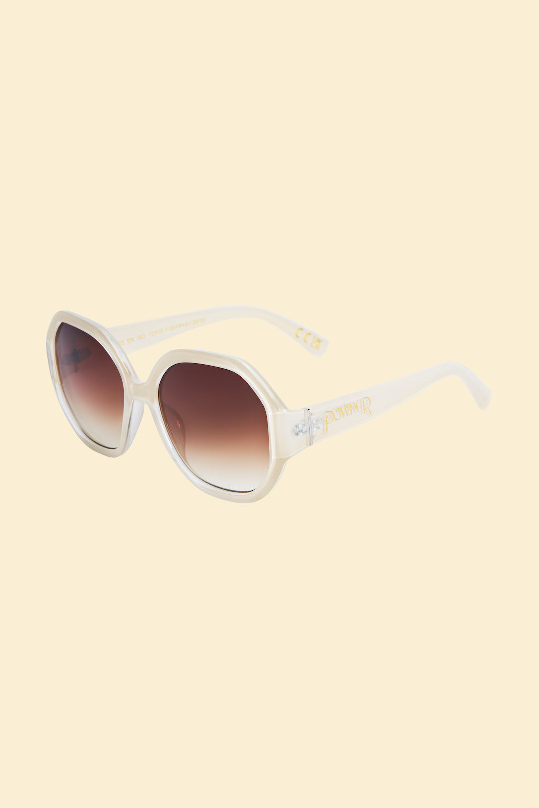 Powder Loretta Ltd Edition Sunglasses - Cream