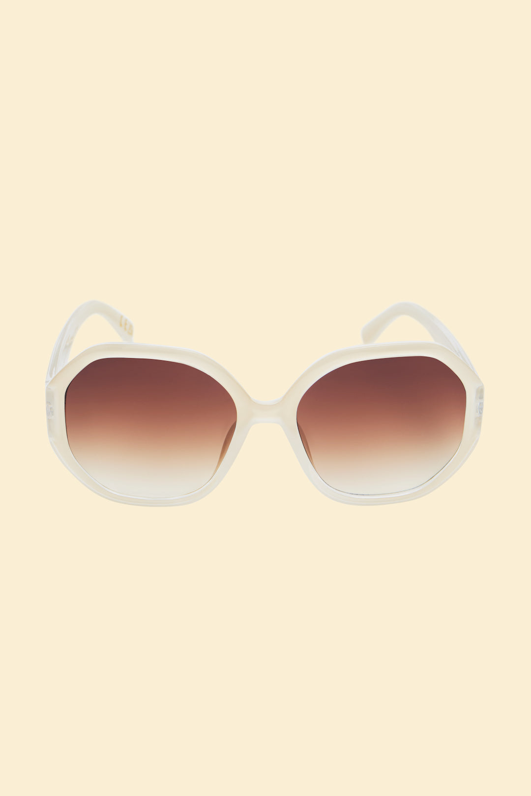 Powder Loretta Ltd Edition Sunglasses - Cream