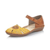Rieker M1666-69 Ladies Yellow/Tan Summer Sandals/Shoes