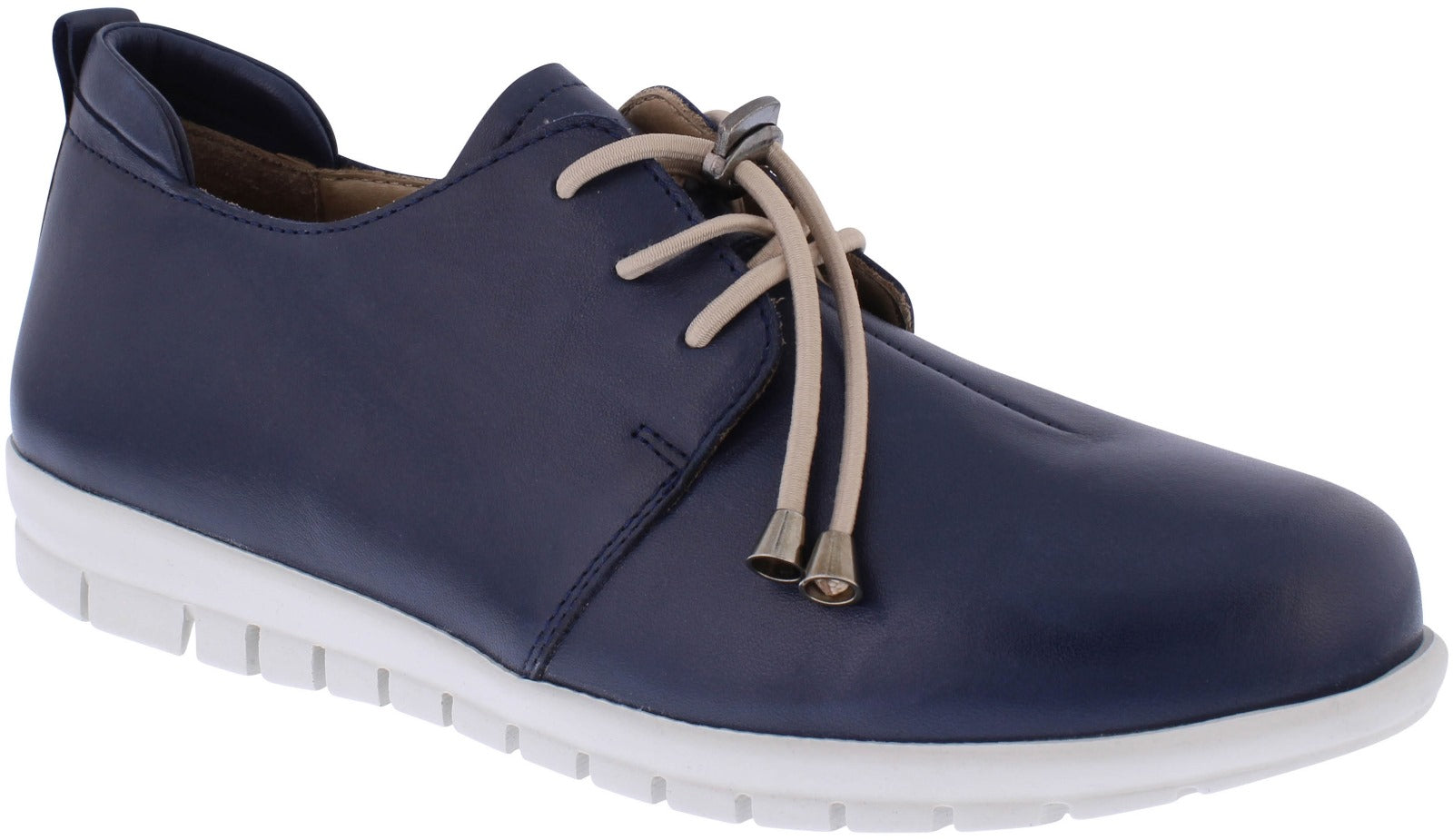 Adesso Sarah Ladies Navy Leather Shoes