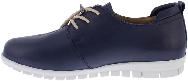 Adesso Sarah Ladies Navy Leather Shoes