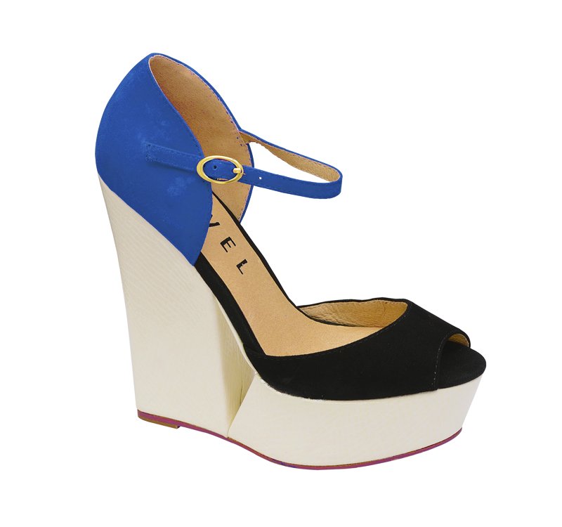 Size 6 Only - Ravel Lagoon Cobalt Suede Wedges - elevate your sole