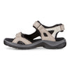 Ecco Offroad W 069563 54695 Ladies Atmosphere And Ice White Leather Arch Support Touch Fastening Sandals