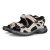 Ecco Offroad W 069563 54695 Ladies Atmosphere And Ice White Leather Arch Support Touch Fastening Sandals
