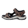 Ecco Offroad M 069564 56401 Mens Espresso And Coco Brown Nubuck Arch Support Touch Fastening Sandals