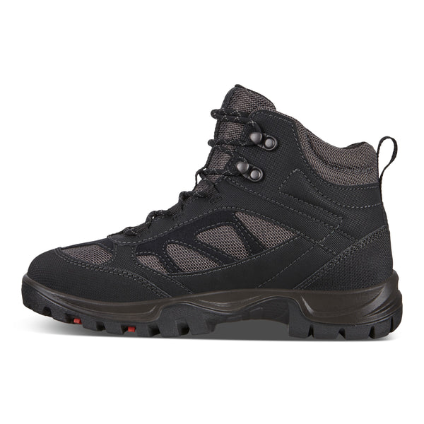 Ecco Xpedition III W High GTX 811273 51526 Ladies Black Leather & Textile Waterproof Arch Support Lace Up Ankle Boots