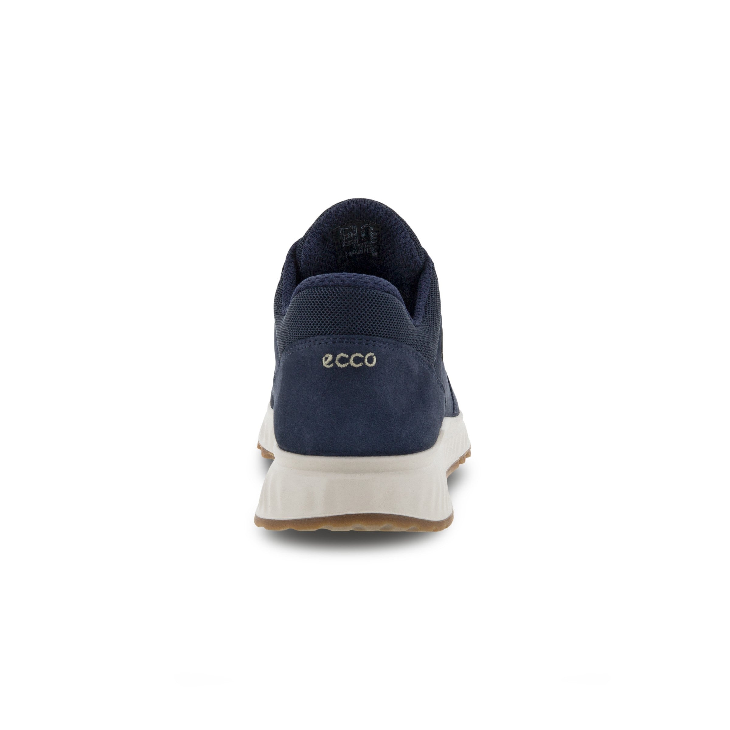 Ecco Exostride W Low GTX 835303 01303 Ladies Night Sky Blue Nubuck Waterproof Arch Support Lace Up Shoes