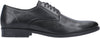 Hush Puppies Oscar Black Clean Toe Dress Shoes - elevate your sole