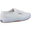 Superga 2750 Ladies Iridescent Polyester Lace Up Trainers