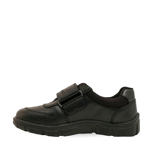 Start-Rite Chance 2807_7 Boys Black Leather Touch Fastening School Shoes