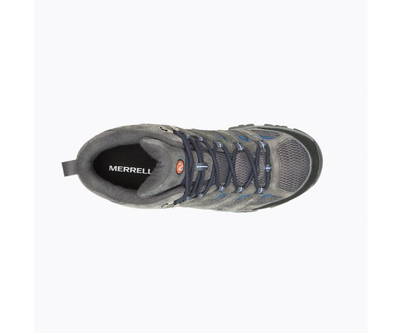 Merrell Moab 3 Mid Gore-tex Mens Granite And Poseidon Lace Up Walking Boots