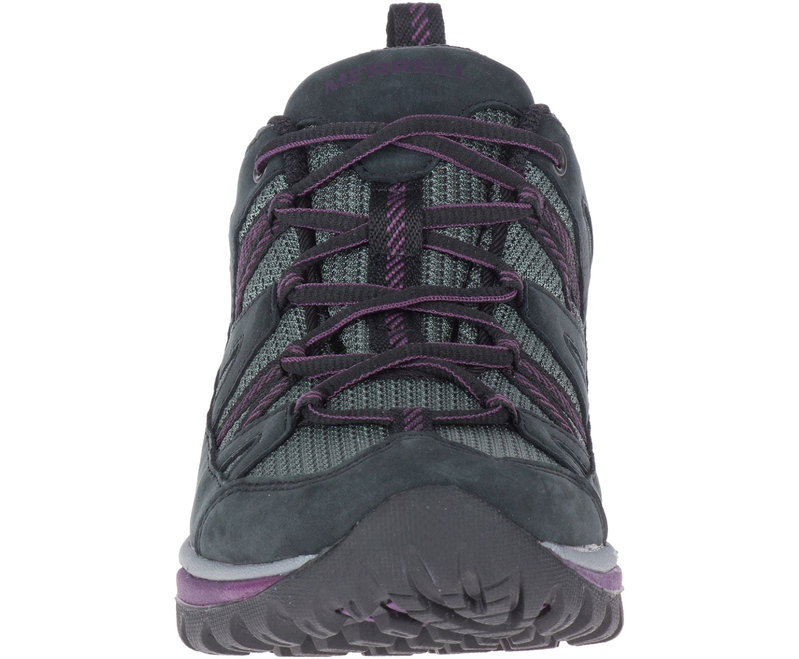 Merrell Siren Sport 3 Ladies Black & BlackBerry Gore-tex Lace Up Hiking Shoes.
