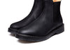 Solovair Dealer Boot S0-900-BG-G Mens Black Greasy Leather Pull On Ankle Boots