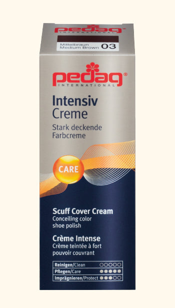 Pedag Scuff Cover Cream in Black