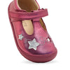 StartRite Sparkle 0772_8 Girls Purple Metallic Leather Touch Fastening First Shoes