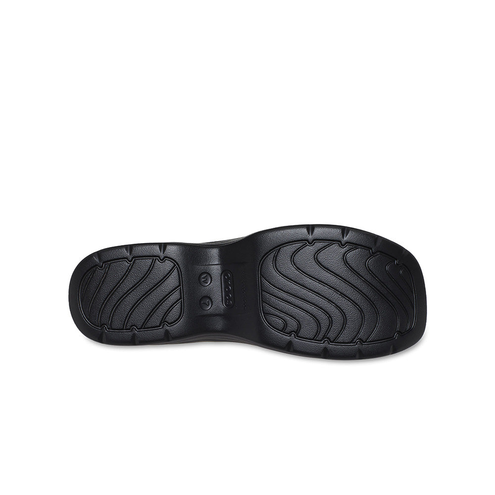 Crocs Skyline Slide 208182-1LG Ladies Vanilla And Black Slider Sandals