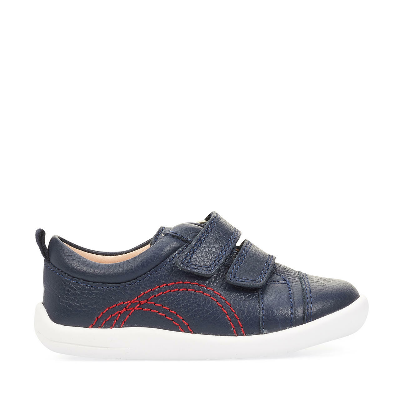 StartRite Tree House 0781_9 Boys Navy Leather Touch Fastening First Shoes