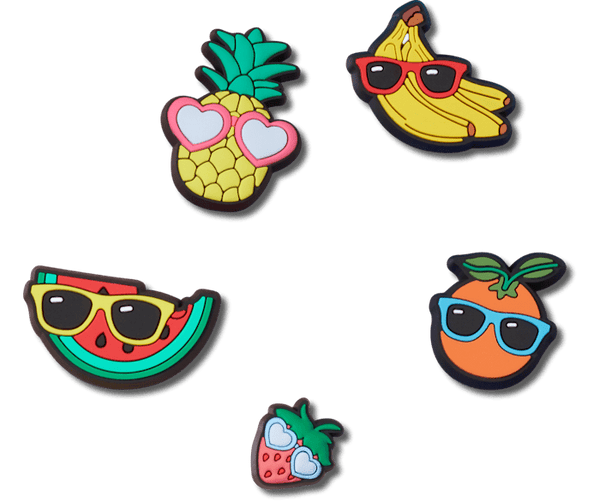 Crocs Cute Fruit With Sunnies Jibbitz Pack Of 5